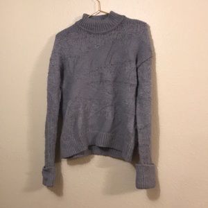 Alpaca free people mock neck sweater